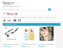 Tablet Screenshot of onlinemenshop.com